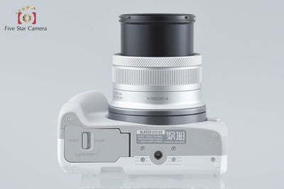 【中古】Canon キヤノン EOS R50 RF-S 18-45 IS STM レンズキット ホワイト シャッター回数僅少 元箱付き