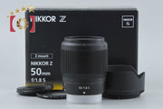 【中古】Nikon ニコン NIKKOR Z 50mm f/1.8 S 元箱付き