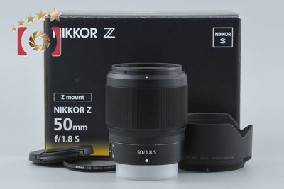 【中古】Nikon ニコン NIKKOR Z 50mm f/1.8 S 元箱付き