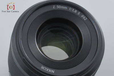 【中古】Nikon ニコン NIKKOR Z 50mm f/1.8 S 元箱付き