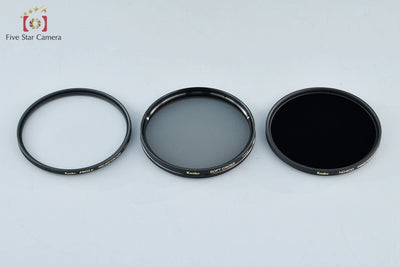 [Used] Kenko ND400 77mm + PRO1D Pro Softon A (W) 77mm + SOFT CROSS 77mm Lens Filters
