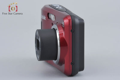 Used: KODAK PIXPRO FZ43 Red Compact Digital Camera with Original Box