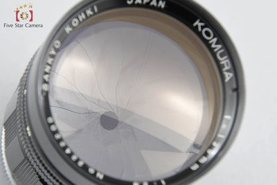 【Used】 Sankyo Kohki KOMURA 135mm f/2.8 L39 Leica Screw Mount