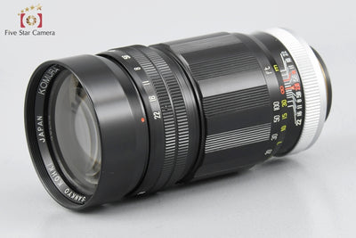 【Used】 Sankyo Kohki KOMURA 135mm f/2.8 L39 Leica Screw Mount
