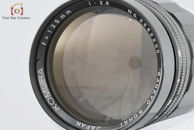 【Used】 Sankyo Kohki KOMURA 135mm f/2.8 L39 Leica Screw Mount