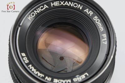 [Used] KONICA Konica HEXANON AR 50mm f/1.7 + 135mm f/3.2 AE