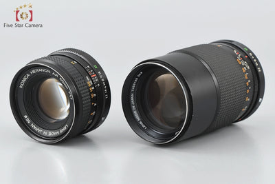 [Used] KONICA Konica HEXANON AR 50mm f/1.7 + 135mm f/3.2 AE