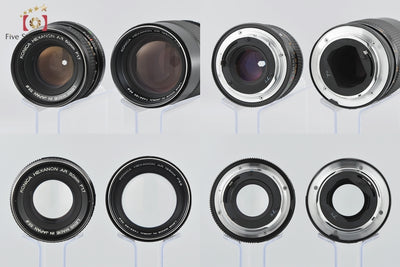 [Used] KONICA Konica HEXANON AR 50mm f/1.7 + 135mm f/3.2 AE
