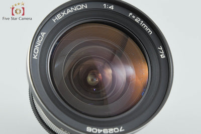 【中古】Konica コニカ HEXANON 21mm f/4 EE