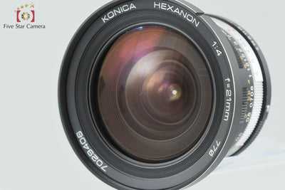 【中古】Konica コニカ HEXANON 21mm f/4 EE