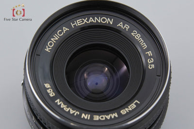 【中古】KONICA コニカ HEXANON AR 28mm f/3.5