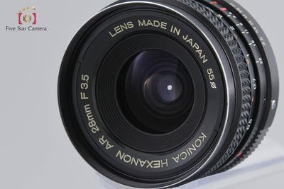 【中古】KONICA コニカ HEXANON AR 28mm f/3.5