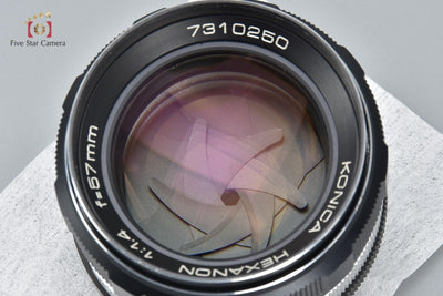 [Used] KONICA Konica HEXANON AR 50mm f/1.7 EE