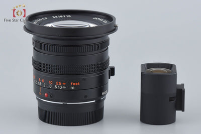 【中古】Konica コニカ M-HEXANON DUAL 21-35mm f/3.4-4.0 ライカMマウント + 21-35mm ビューファインダー 元箱付き