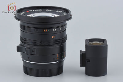 [Used] Konica M-HEXANON DUAL 21-35mm f/3.4-4.0 Leica M Mount + 21-35mm Viewfinder with Original Box