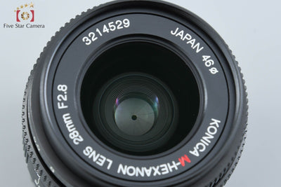 [Used] Konica M-HEXANON 28mm f/2.8 Leica M-mount