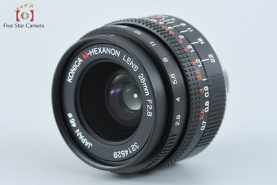 [Used] Konica M-HEXANON 28mm f/2.8 Leica M-mount