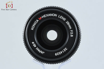[Used] Konica M-HEXANON 28mm f/2.8 Leica M-mount