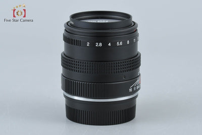 [Used] Konica M-HEXANON 50mm f/2 Leica M-mount
