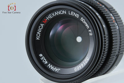 [Used] Konica M-HEXANON 50mm f/2 Leica M-mount