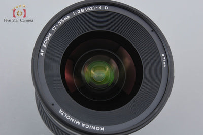 [Used] KONICA MINOLTA AF 17-35mm f/2.8-4 D