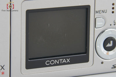 【中古】KYOCERA 京セラ CONTAX コンタックス SL300R T* シルバー コンパクトデジタルカメラ