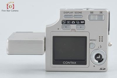 【中古】KYOCERA 京セラ CONTAX コンタックス SL300R T* シルバー コンパクトデジタルカメラ