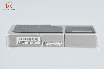 【中古】KYOCERA 京セラ CONTAX コンタックス SL300R T* シルバー コンパクトデジタルカメラ