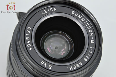 Leica Summicron-M 28mm f/2 ASPH. 11604