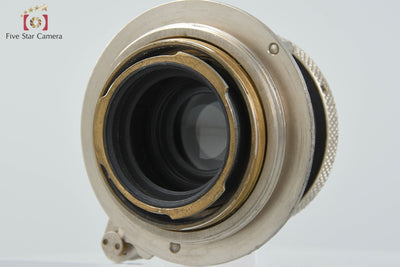 【中古】Leica ライカ Elmar 50mm f/3.5 沈胴式 ニッケル L39 ライカスクリューマウント