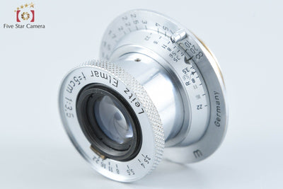 Used Leica Elmar 50mm f/3.5 Collapsible L39 Leica Screw Mount