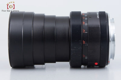 Used Leica ELMARIT-R 90mm f/2.8 Red Feet 3-Cam Rare Item, Overhauled in Dec. 2023