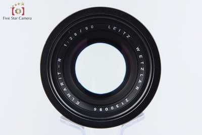 Used Leica ELMARIT-R 90mm f/2.8 Red Feet 3-Cam Rare Item, Overhauled in Dec. 2023