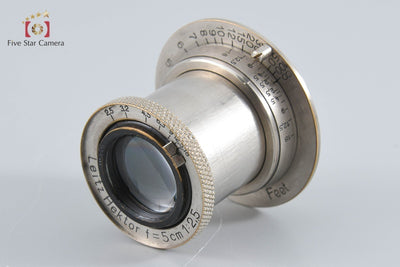 [Used] Leica Hektor 50mm f/2.5 L39 Leica Screw Mount