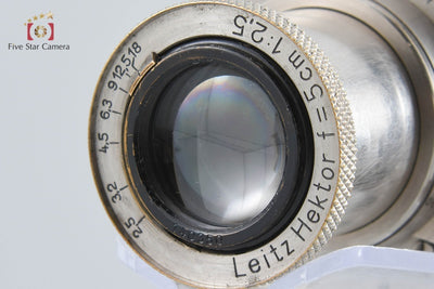 [Used] Leica Hektor 50mm f/2.5 L39 Leica Screw Mount