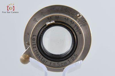 [Used] Leica Hektor 50mm f/2.5 L39 Leica Screw Mount