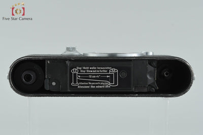 【中古】Leica ライカ IIIf レッドダイヤル セルフタイマー無し レンジファインダーフィルムカメラ