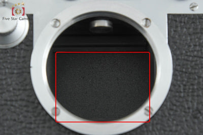 【中古】Leica ライカ IIIf レッドダイヤル セルフタイマー無し レンジファインダーフィルムカメラ