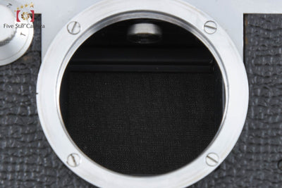 【中古】Leica ライカ IIIf レッドダイヤル セルフタイマー付き レンジファインダーフィルムカメラ