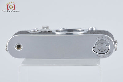 【中古】Leica ライカ IIIf レッドダイヤル セルフタイマー付き レンジファインダーフィルムカメラ