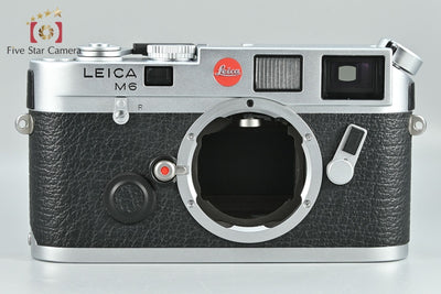 【中古】Leica ライカ M6 0.72 クローム レンジファインダーフィルムカメラ