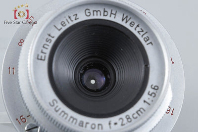 【Used】Leica Summaron 28mm f/5.6 Red Summaron L39 Leica Screw Mount