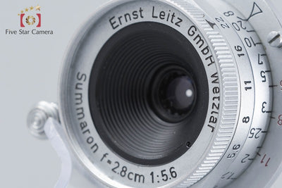 【Used】Leica Summaron 28mm f/5.6 Red Summaron L39 Leica Screw Mount