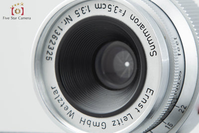 [Used] Leica Summaron 35mm f/3.5 Leica M-mount with goggles