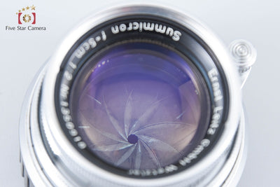 [Used] Leica Summicron 50mm f/2 Collapsible Leica M-mount