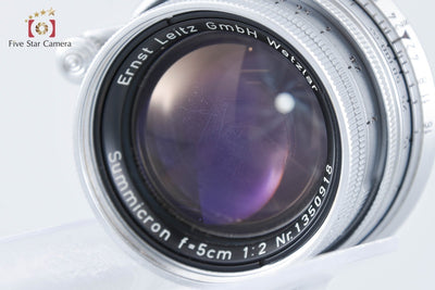 [Used] Leica Summicron 50mm f/2 Collapsible Leica M-mount