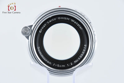 [Used] Leica Summicron 50mm f/2 Collapsible Leica M-mount