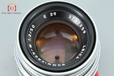 [Used] Leica Summicron-M 50mm f/2 Silver E39 4th Generation