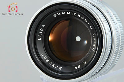[Used] Leica Summicron-M 50mm f/2 Silver E39 4th Generation