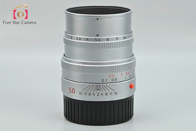 [Used] Leica Summicron-M 50mm f/2 Silver E39 4th Generation